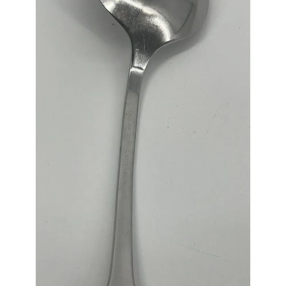 Oneida Community PATRICK HENRY Stainless Serving Table Spoon 8 1/4” (1)